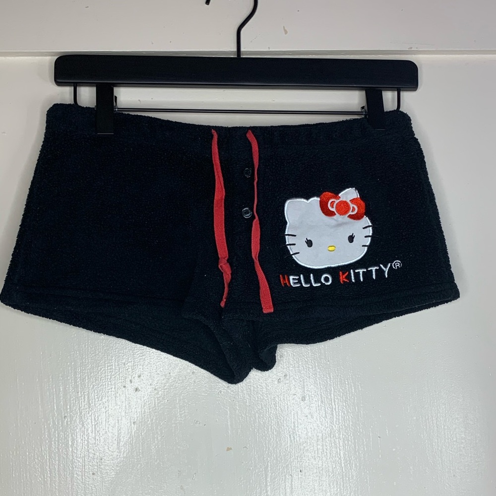 Hello Kitty Sleeping Sherpa Shorts